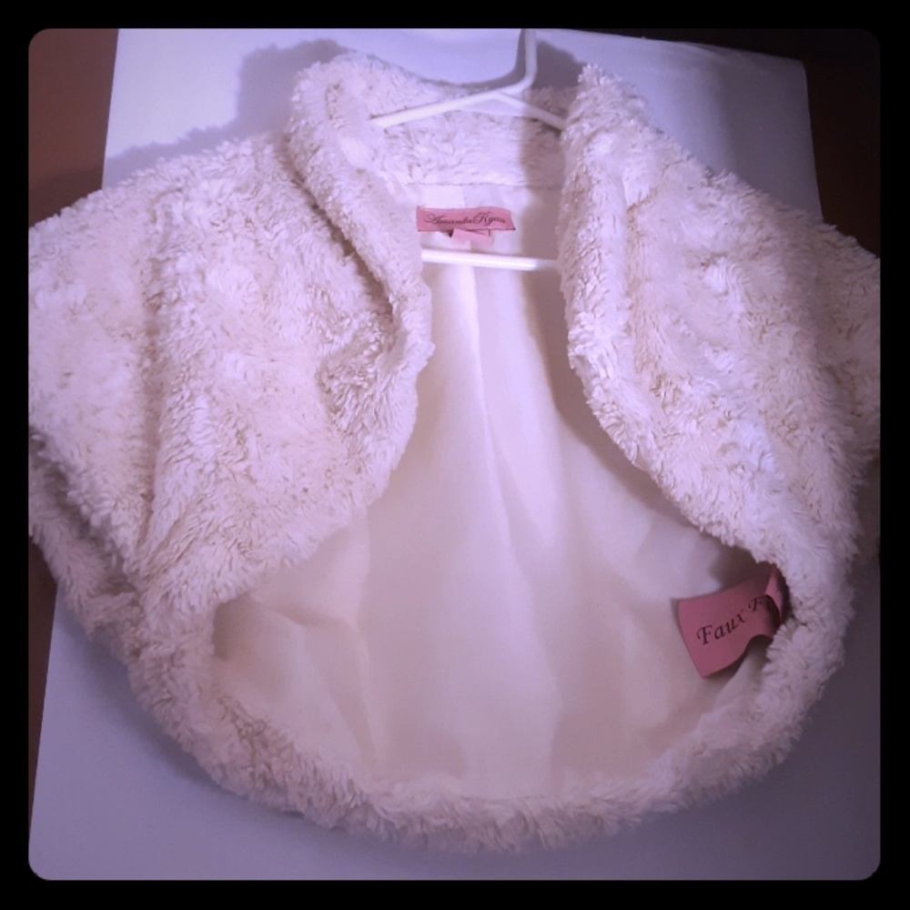 Crop jacket or shaw brand new